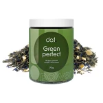 Green perfect • herbata liściasta zielona z miętą i ananasem