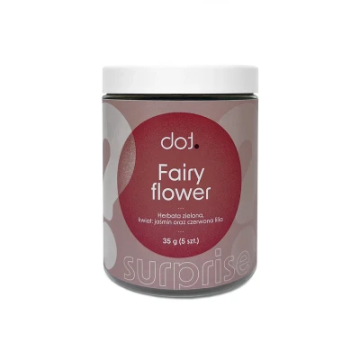 Fairy flower • herbata zielona, kwiat: jaśmin oraz czerwona lilia