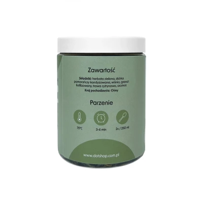 Green cactus • herbata zielona z pomarańczą o kaktusowym aromacie