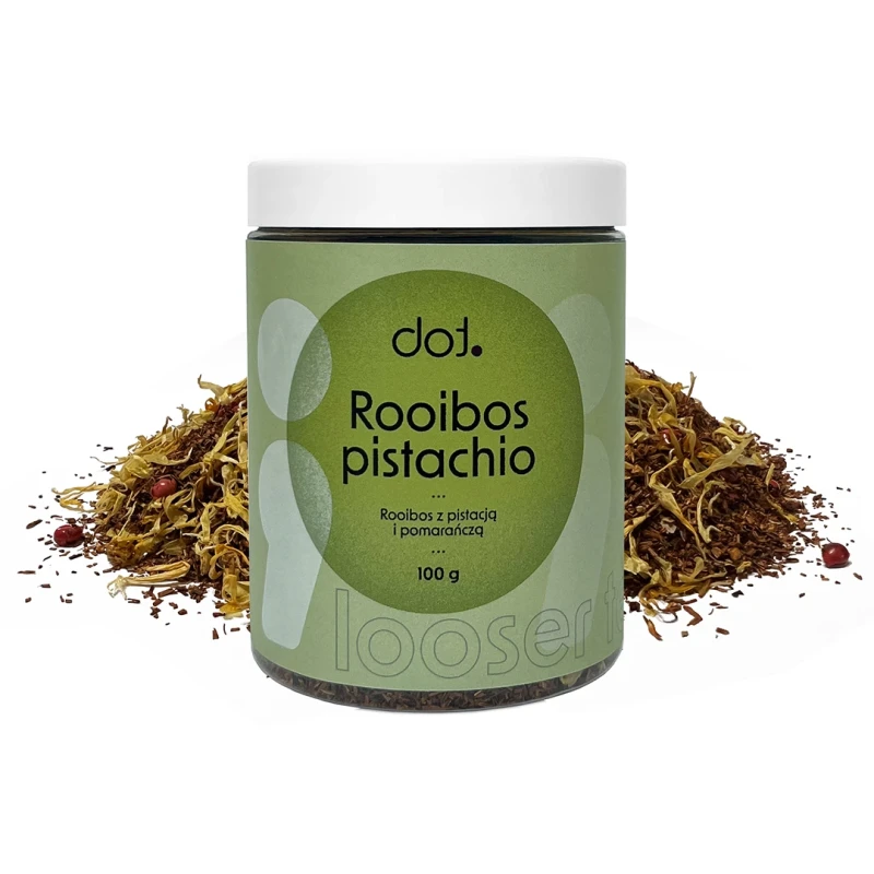 Rooibos pistachio • rooibos z pistacją i pomarańczą