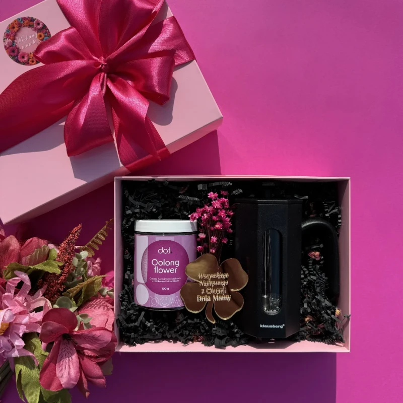 Zestaw na Dzień Mamy BIG PINK Oolong flower