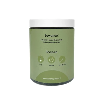 Green China Jasmine • herbata zielona naturalnie aromatyzowana płatkami jaśminu