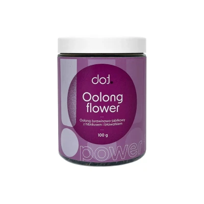 Oolong flower • oolong żurawinowo-jabłkowy z hibiskusem i bławatkiem