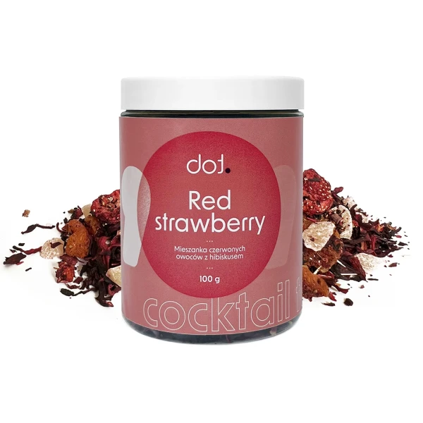 Red strawberry • mieszanka czerwonych owoców z hibiskusem