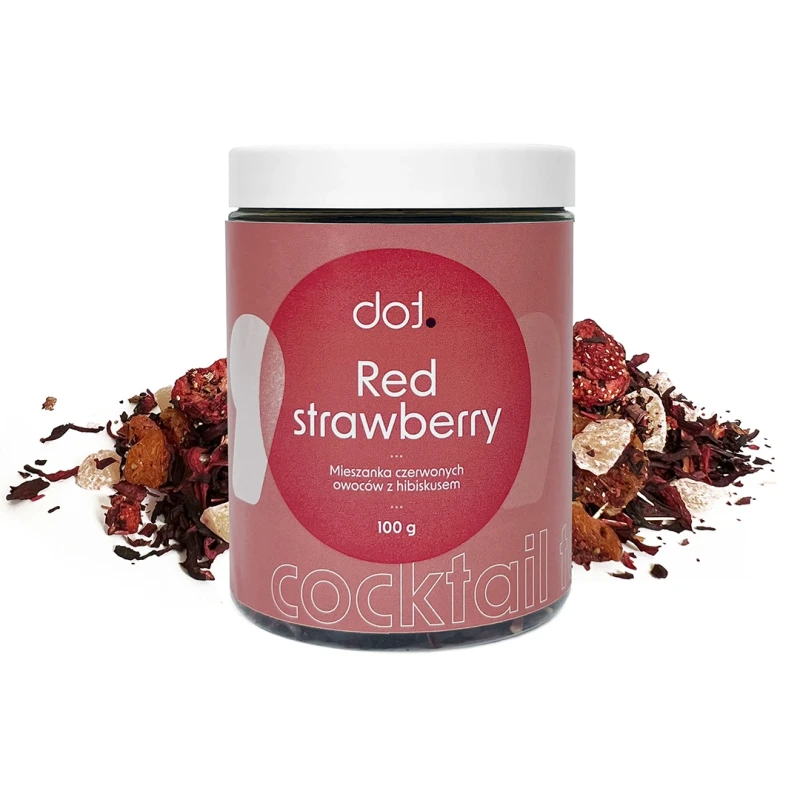 Red strawberry • mieszanka czerwonych owoców z hibiskusem