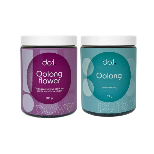 Zestaw herbat liściastych oolong