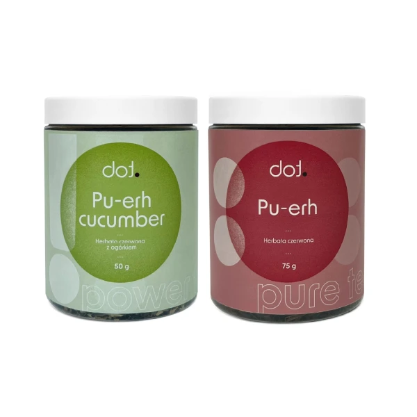 Zestaw herbat liściastych pu-erh
