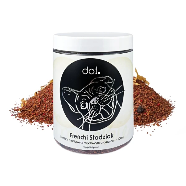 Frenchi Słodziak • rooibos aroniowy z miodowym aromatem