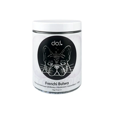 Frenchi Bulwa • oolong żurawinowo-jabłkowy z hibiskusem i bławatkiem