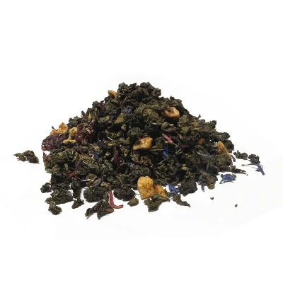 Frenchi Bulwa • oolong żurawinowo-jabłkowy z hibiskusem i bławatkiem