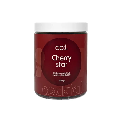Cherry star • herbata owocowa z wiśnią i hibiskusem