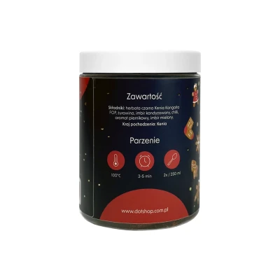 Let It Snow • herbata czarna liściasta z żurawiną, chilli i piernikowym aromatem